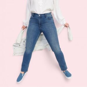 Old Navy Curvy Mid-Rise Blue Jeans | Medium Wash | Momcore | Size 16 | EUC